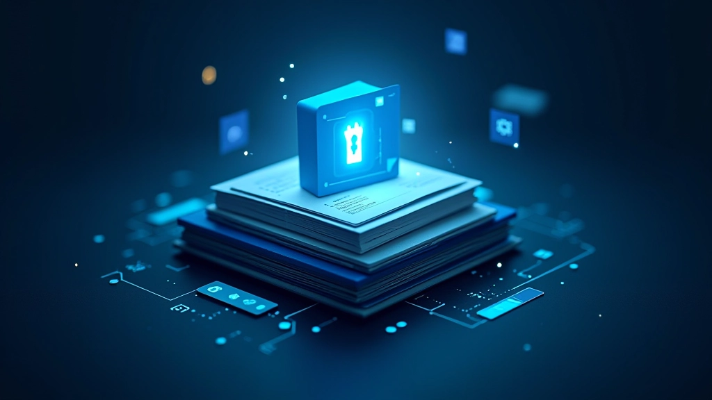 Data protection concept with files and security layers